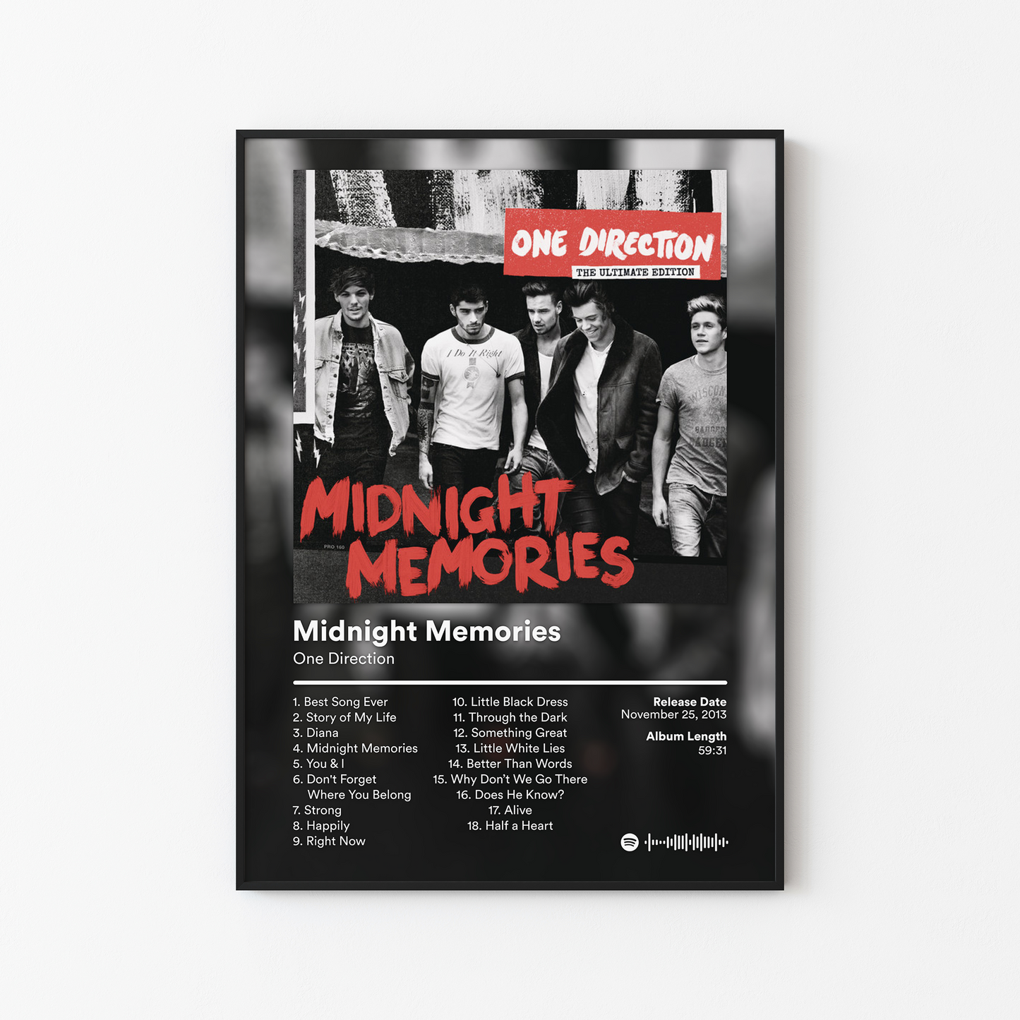 One Direction Album Posters