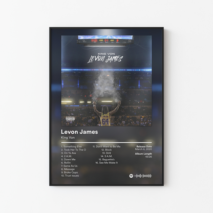 King Von Album Posters