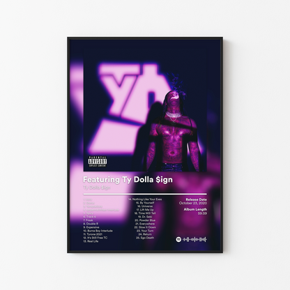 Ty Dolla Sign Featuring Ty Dolla Sign Album Poster