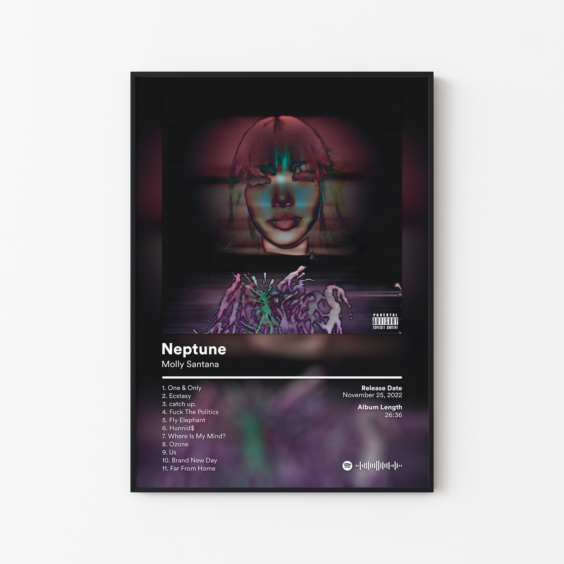 Molly Santana Neptune Album Poster