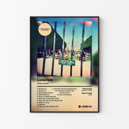 Tame Impala Album Posters