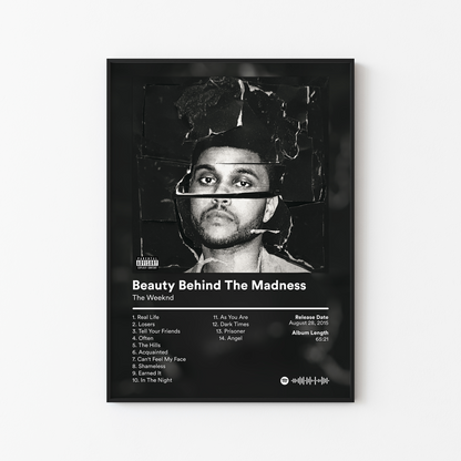 The Weeknd Album Posters