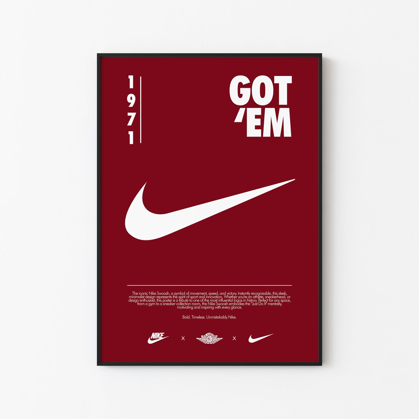Nike Founders 1971 Poster