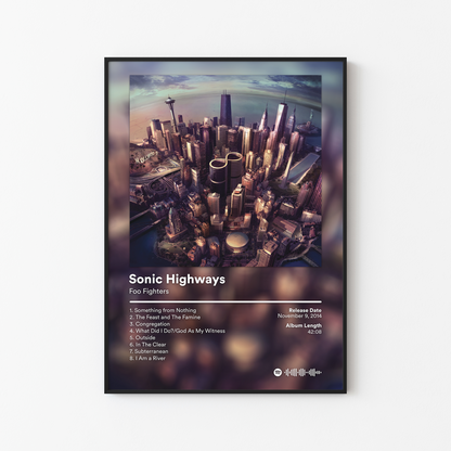 Foo Fighters Album Posters