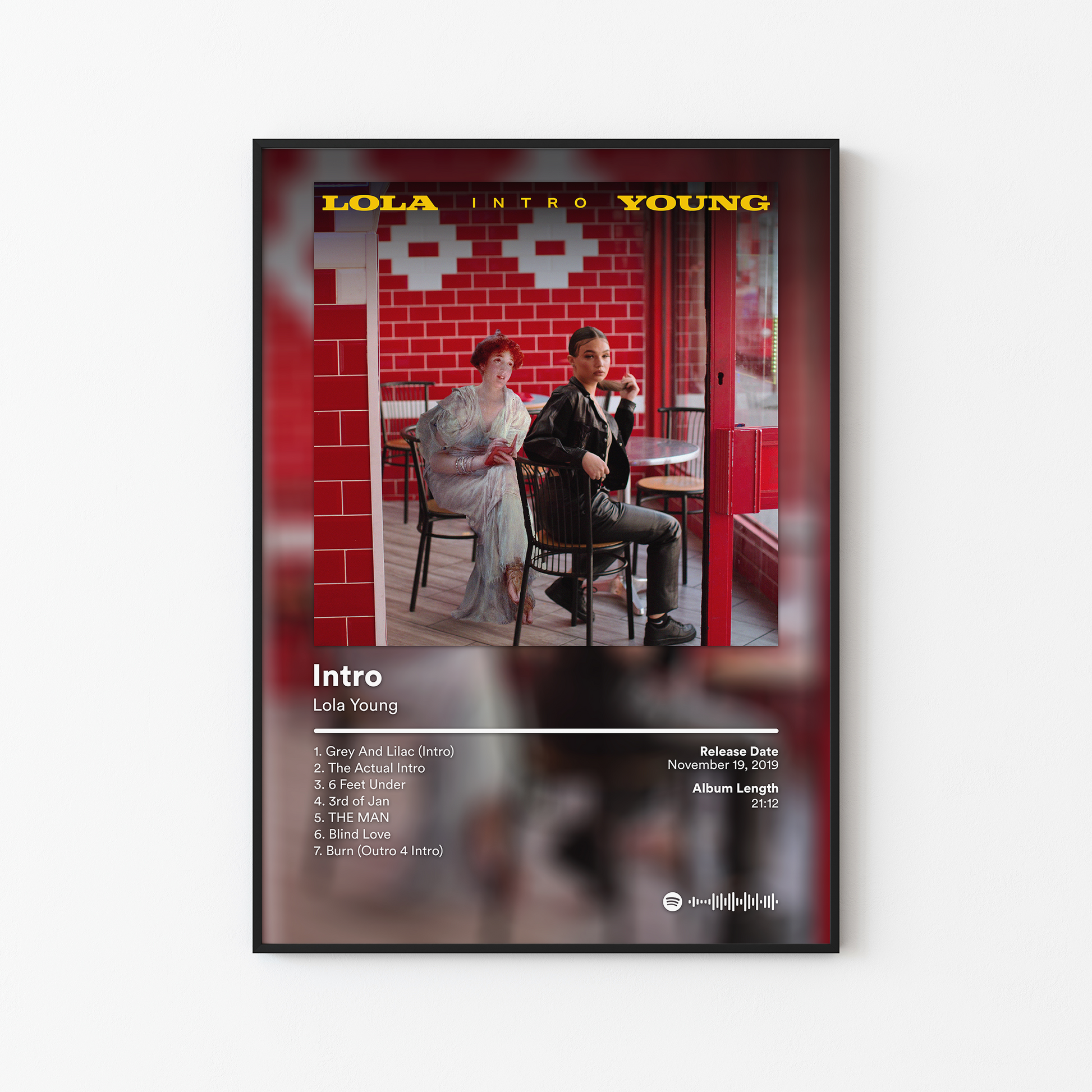 Lola Young Intro Album Poster