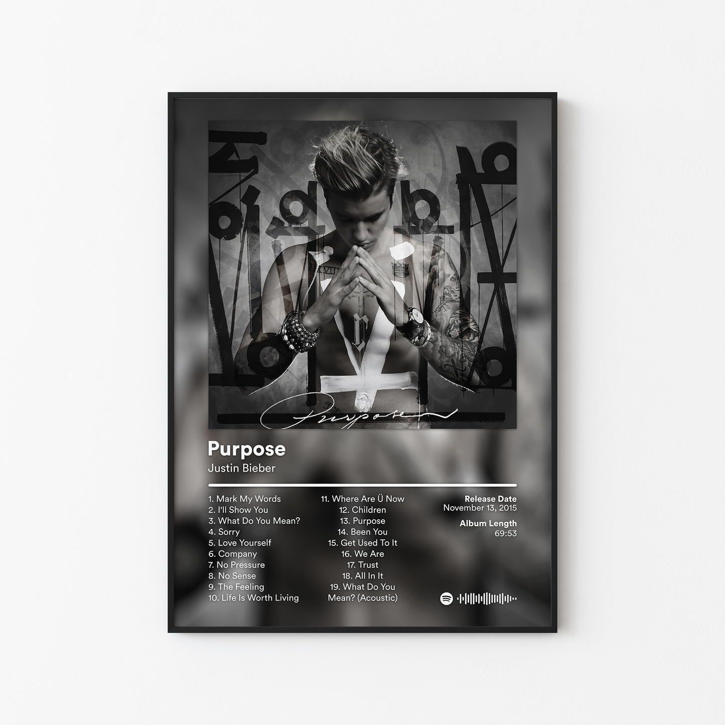 Justin Bieber Album Posters