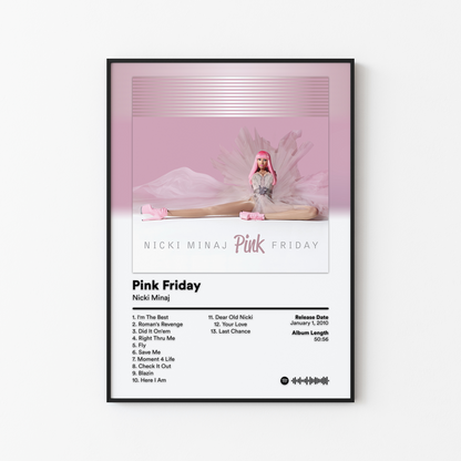 Nicki Minaj Album Posters