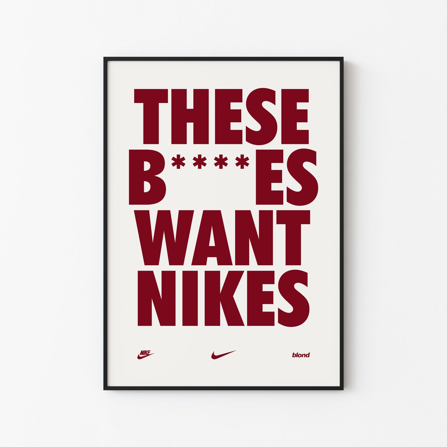 Nike Frank Ocean Poster