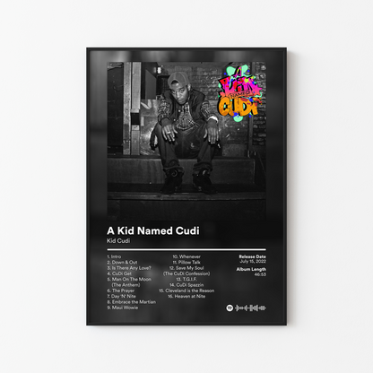 Kid Cudi Album Posters