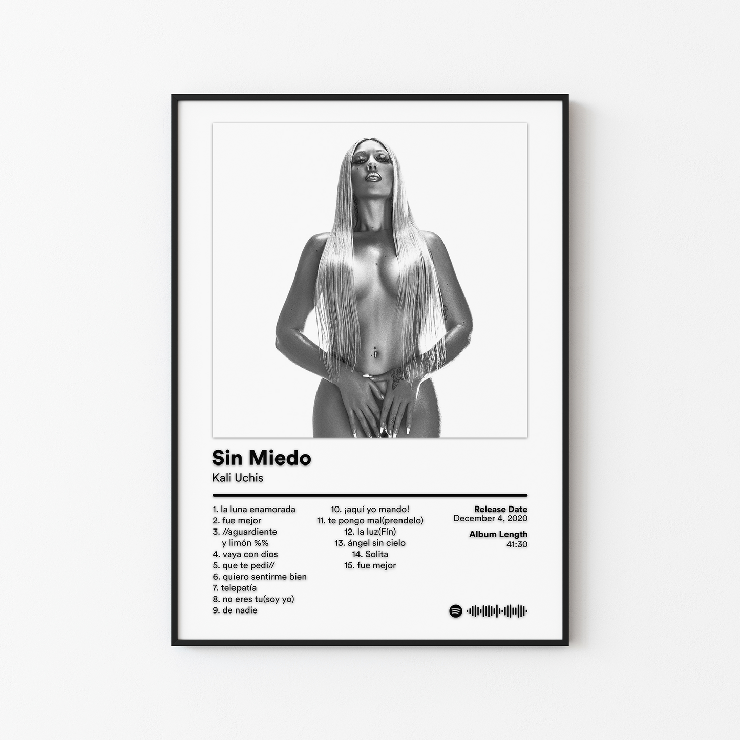 Kali Uchis Sin Miedo del Amor y Otros Demonios Deluxe Album Poster