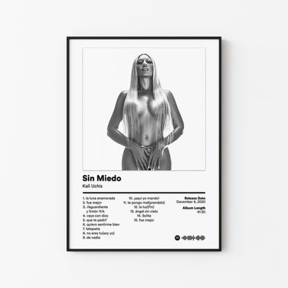 Kali Uchis Sin Miedo del Amor y Otros Demonios Deluxe Album Poster
