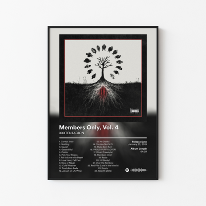 XXXTENTACION Album Posters