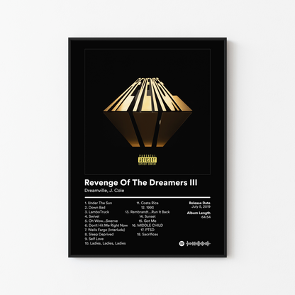 J. Cole Album Posters