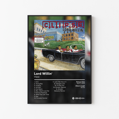 Clipse Album Posters