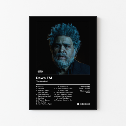 The Weeknd Album Posters