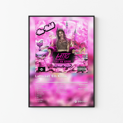 Latto Album Posters