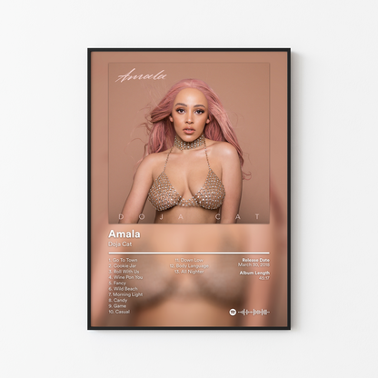 Doja Cat Amala Album Poster