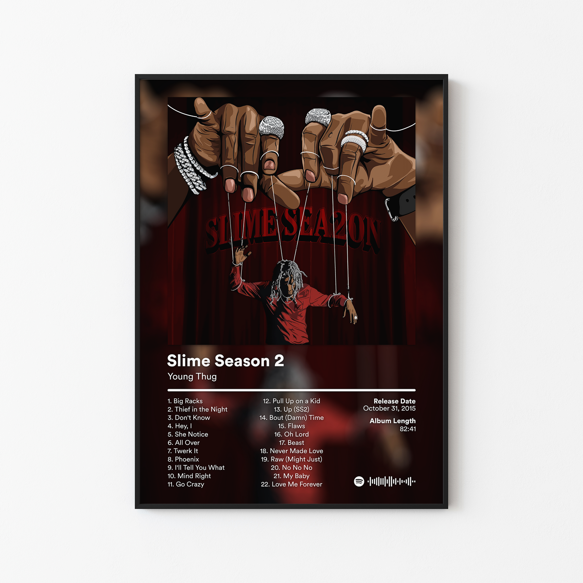 Young Thug Slime Season 2 Album Poster