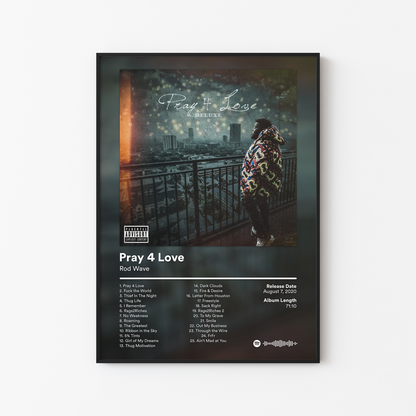 Rod Wave Album Posters