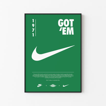 Nike Founders 1971 Poster