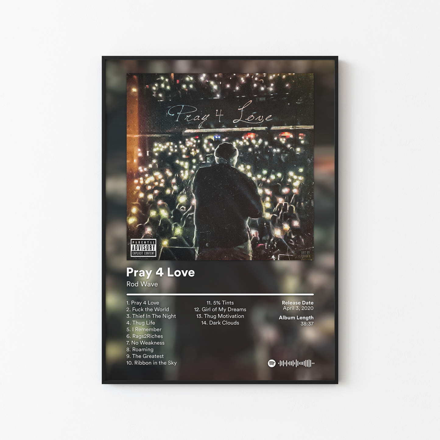 Rod Wave Album Posters