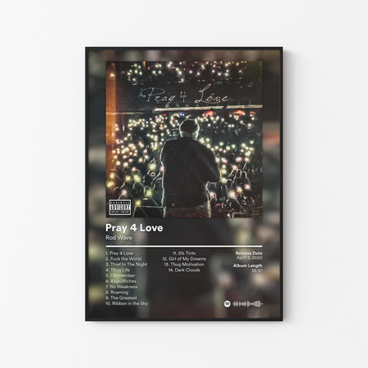 Rod Wave Album Posters