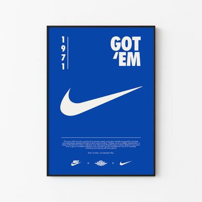 Nike Founders 1971 Poster
