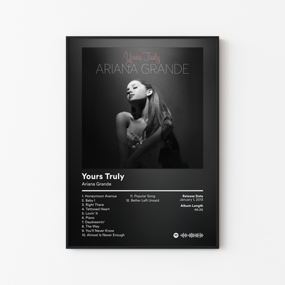 Ariana Grande Album Posters