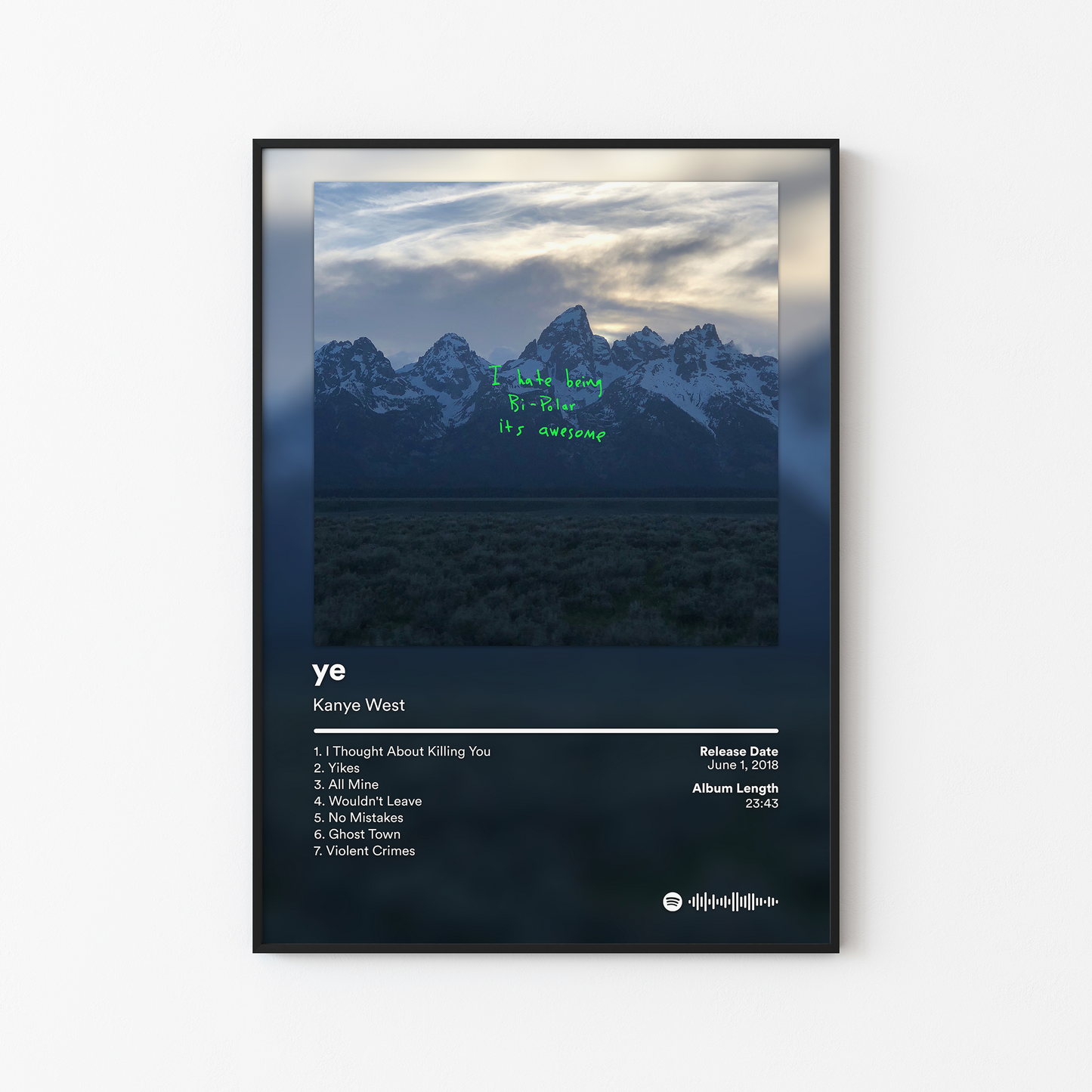 Kanye West Album Posters