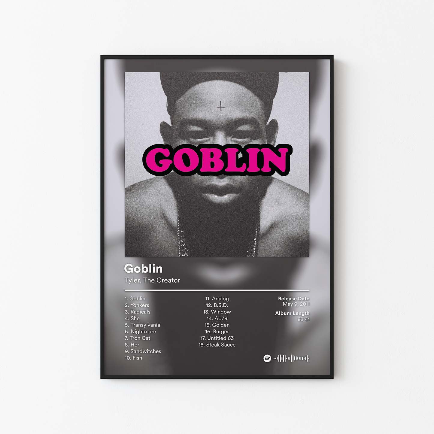 Tyler The Creator Goblin Album Poster