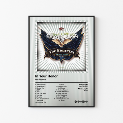 Foo Fighters Album Posters