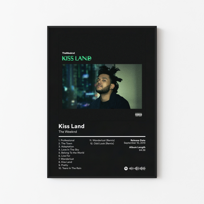 The Weeknd Album Posters