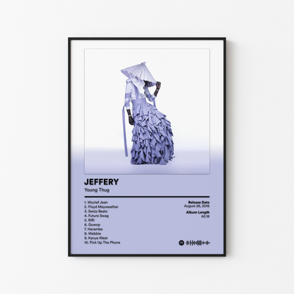 Young Thug JEFFERY Album Poster