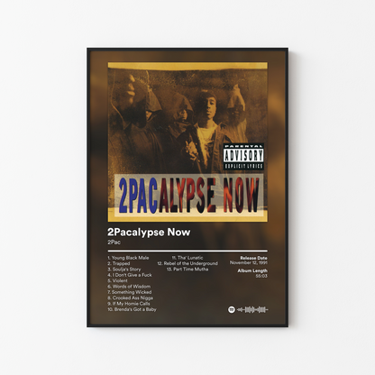 2Pac Album Posters