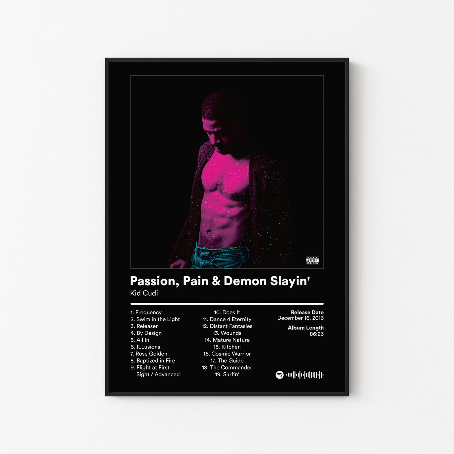 Kid Cudi Album Posters