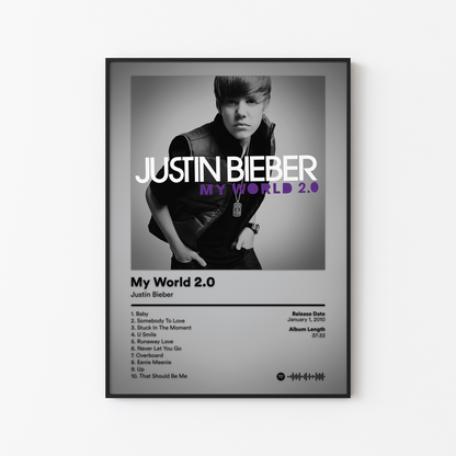 Justin Bieber Album Posters
