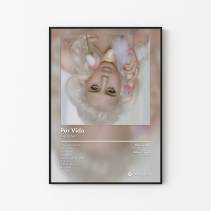 Kali Uchis Por Vida Album Poster