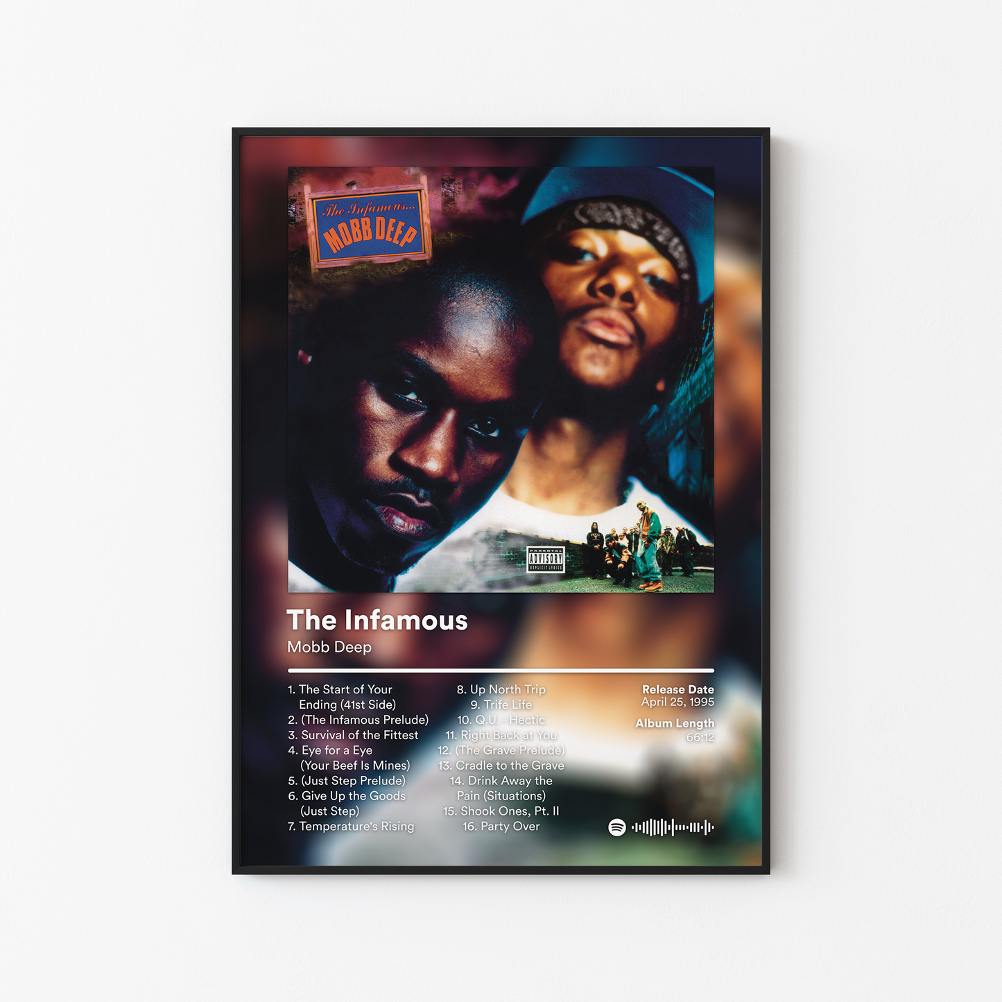 Mobb Deep The Infamous Album Poster
