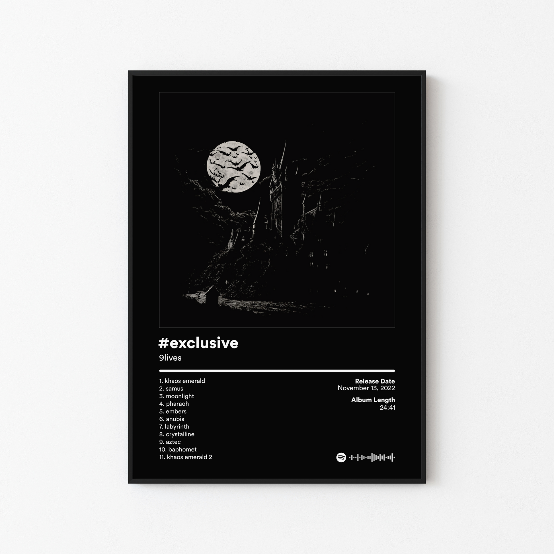 9lives exclusive Album Poster