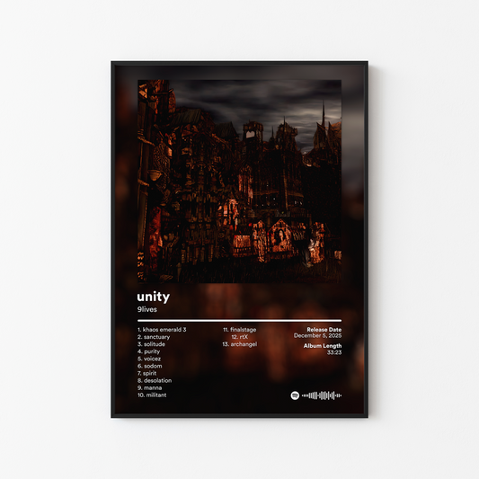 9lives unity Album Poster