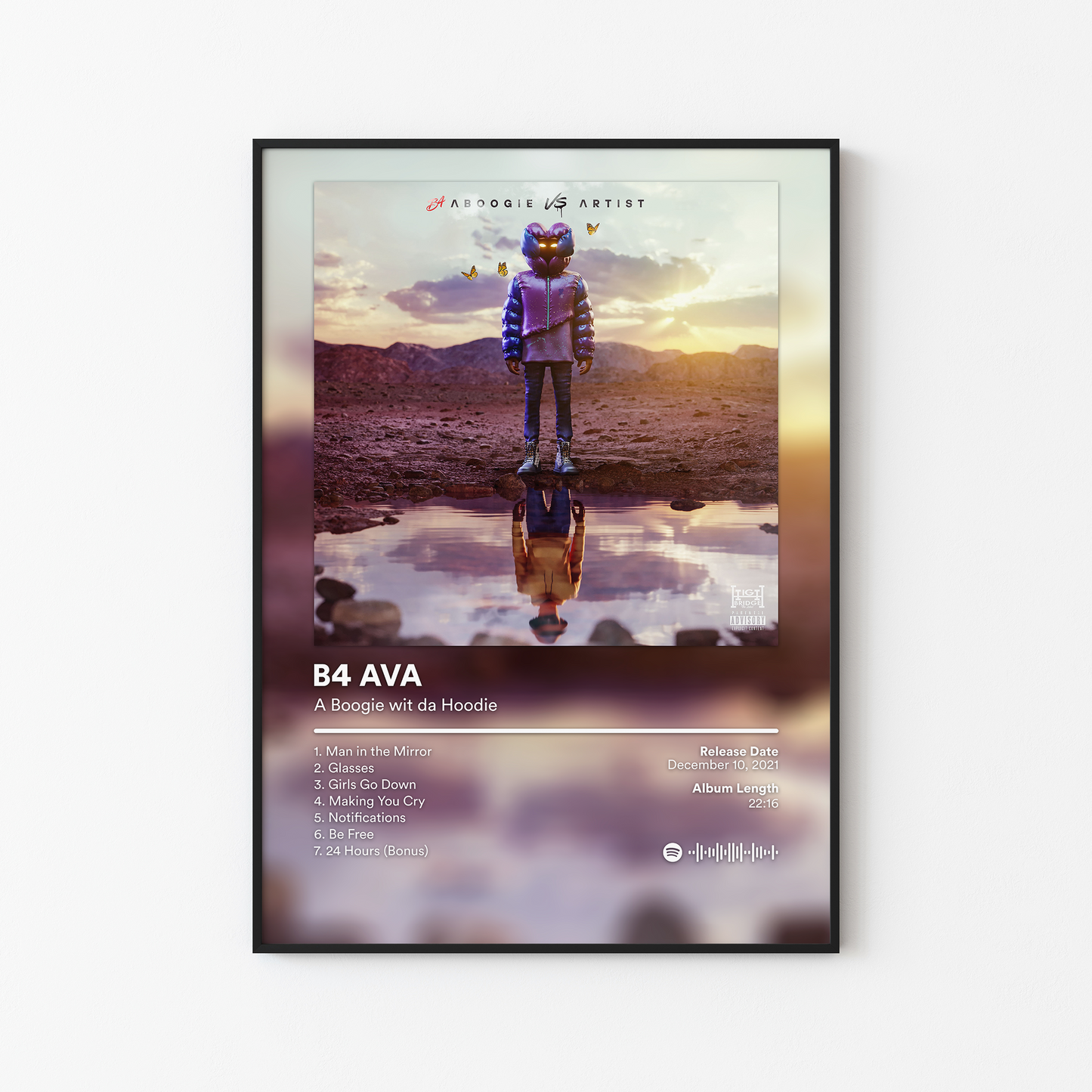 A Boogie wit da Hoodie B4 AVA Album Poster