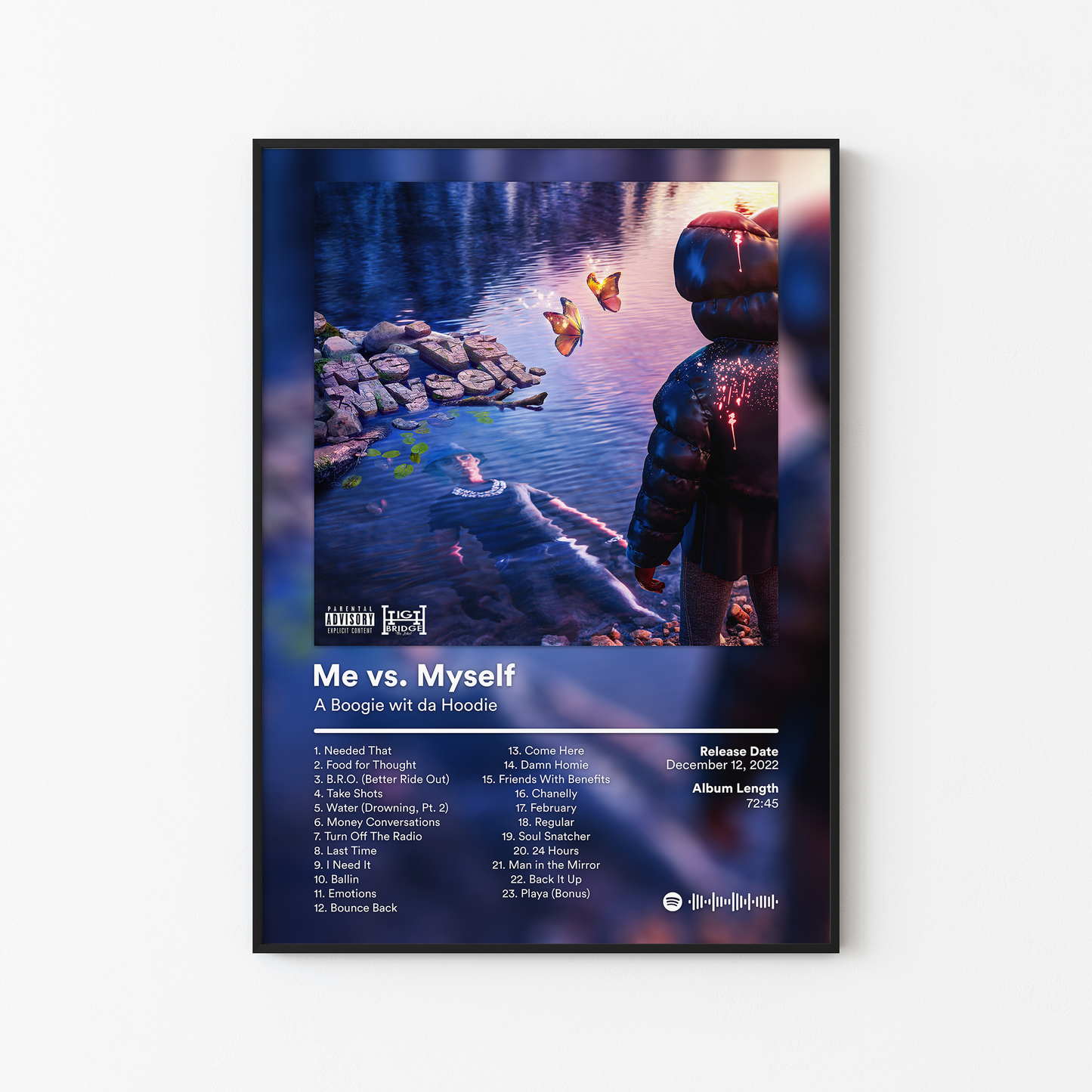 A Boogie wit da Hoodie Me vs Myself Album Poster