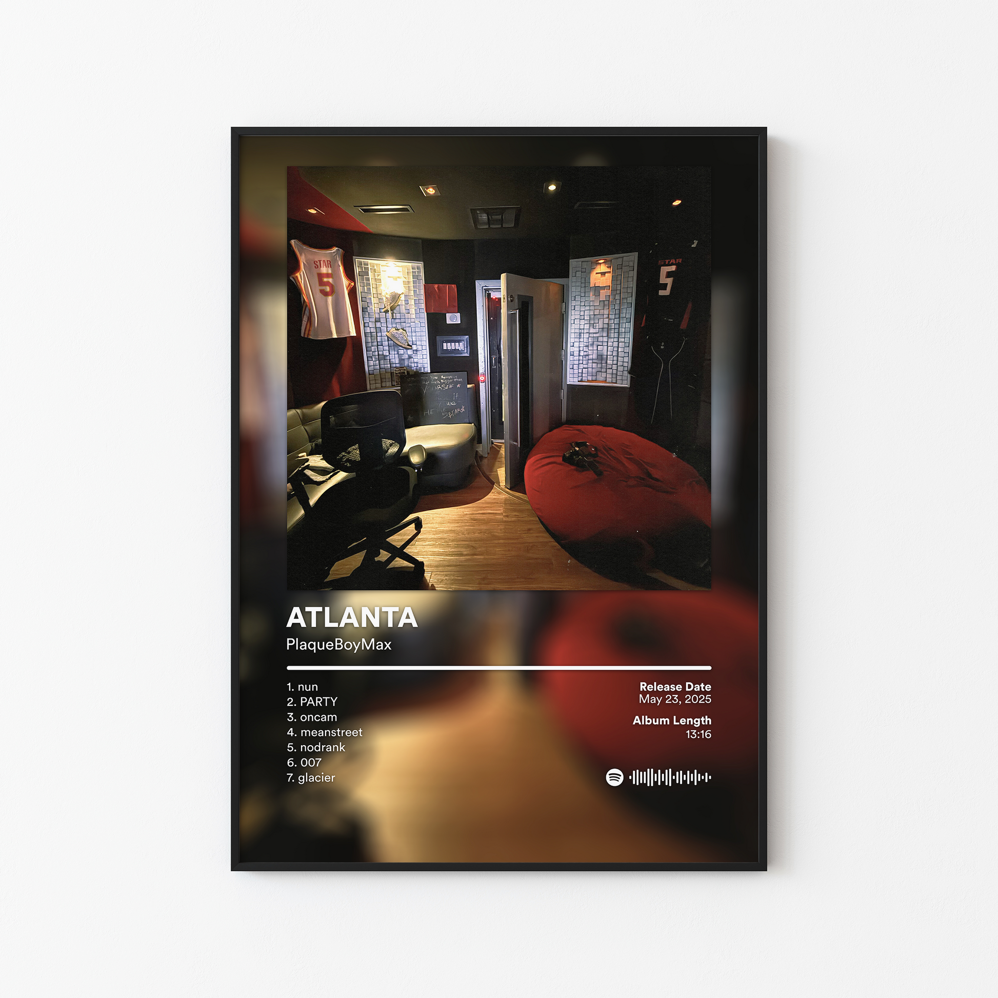 PlaqueBoyMax ATLANTA Album Poster