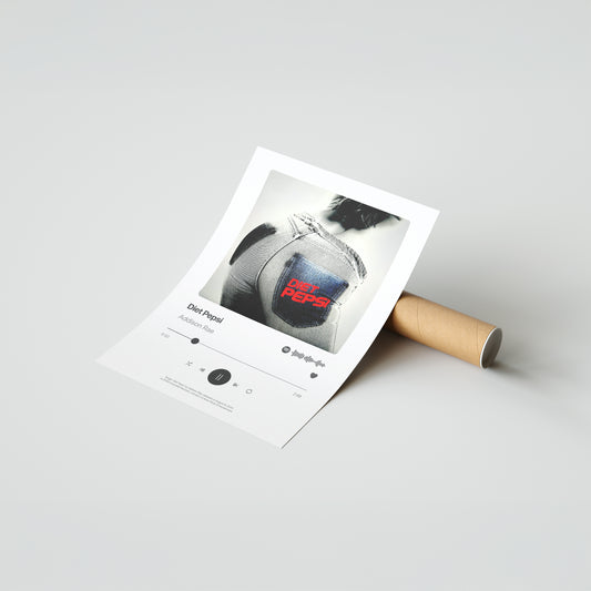 Addison Rae Diet Pepsi Poster