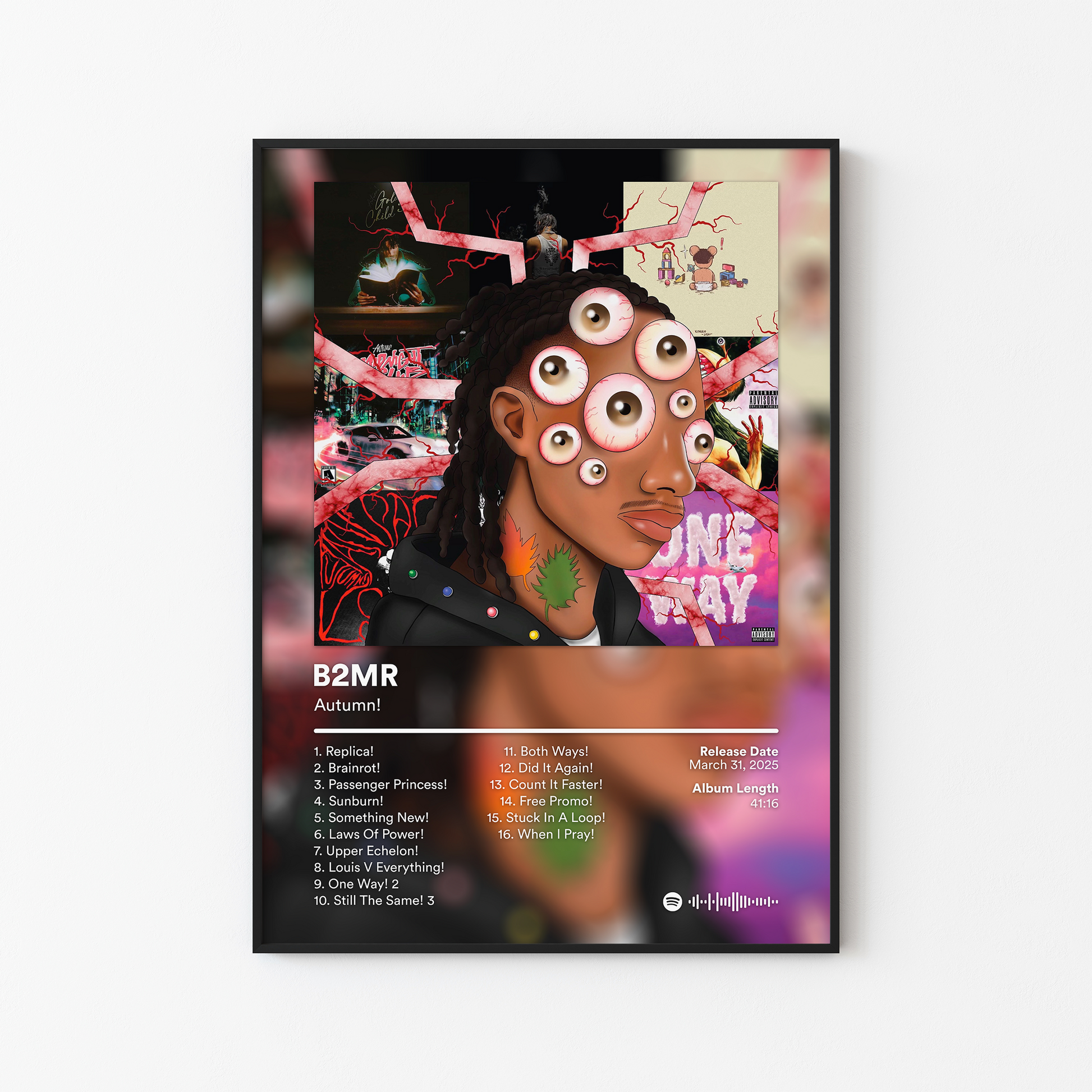 Autumn B2MR Album Poster