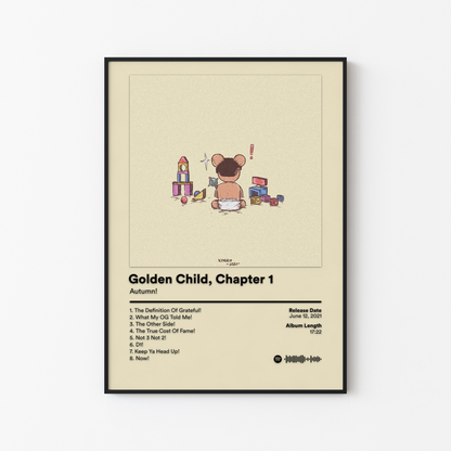 Autumn Golden Child Chapter 1 Album Poster