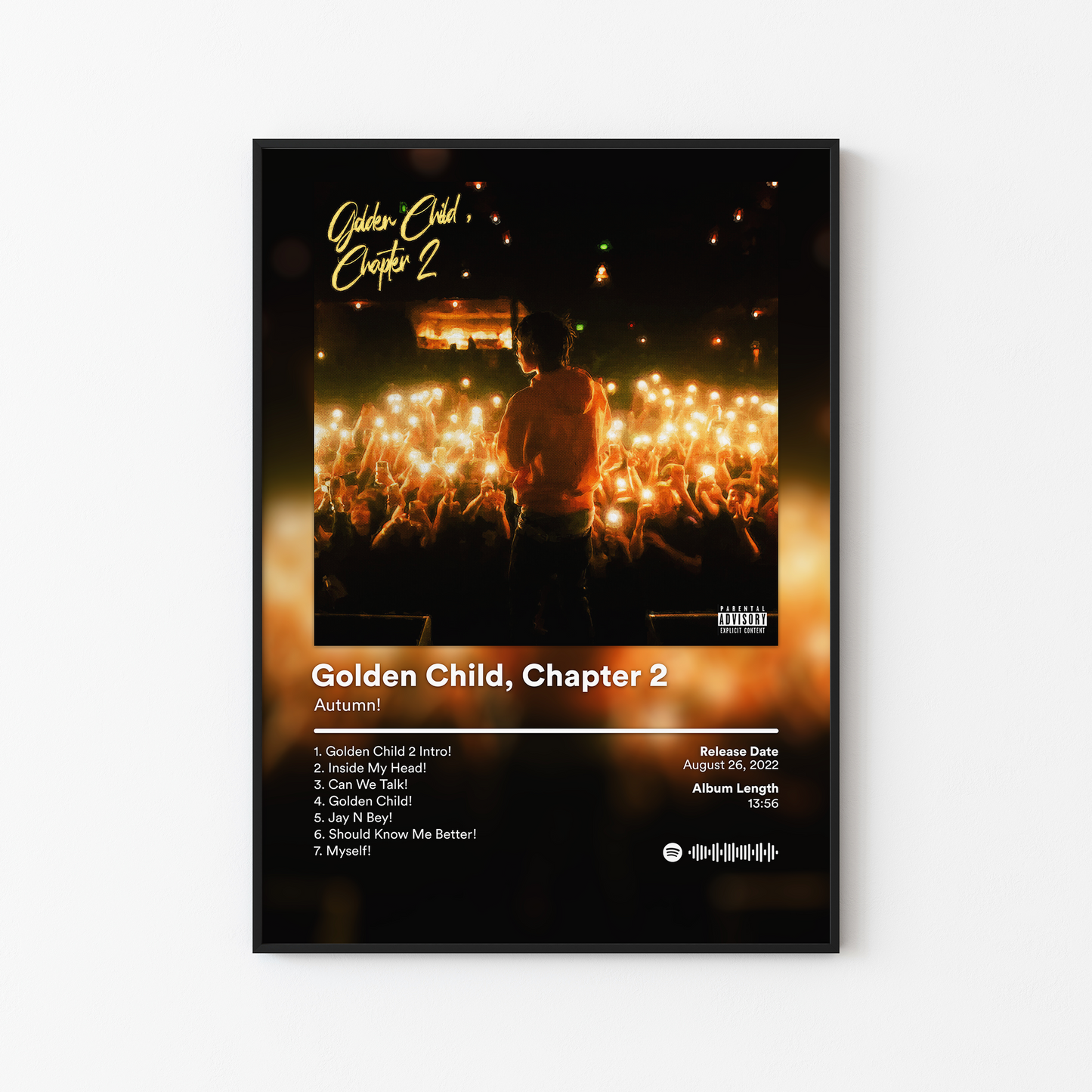 Autumn Golden Child Chapter 2 Album Poster