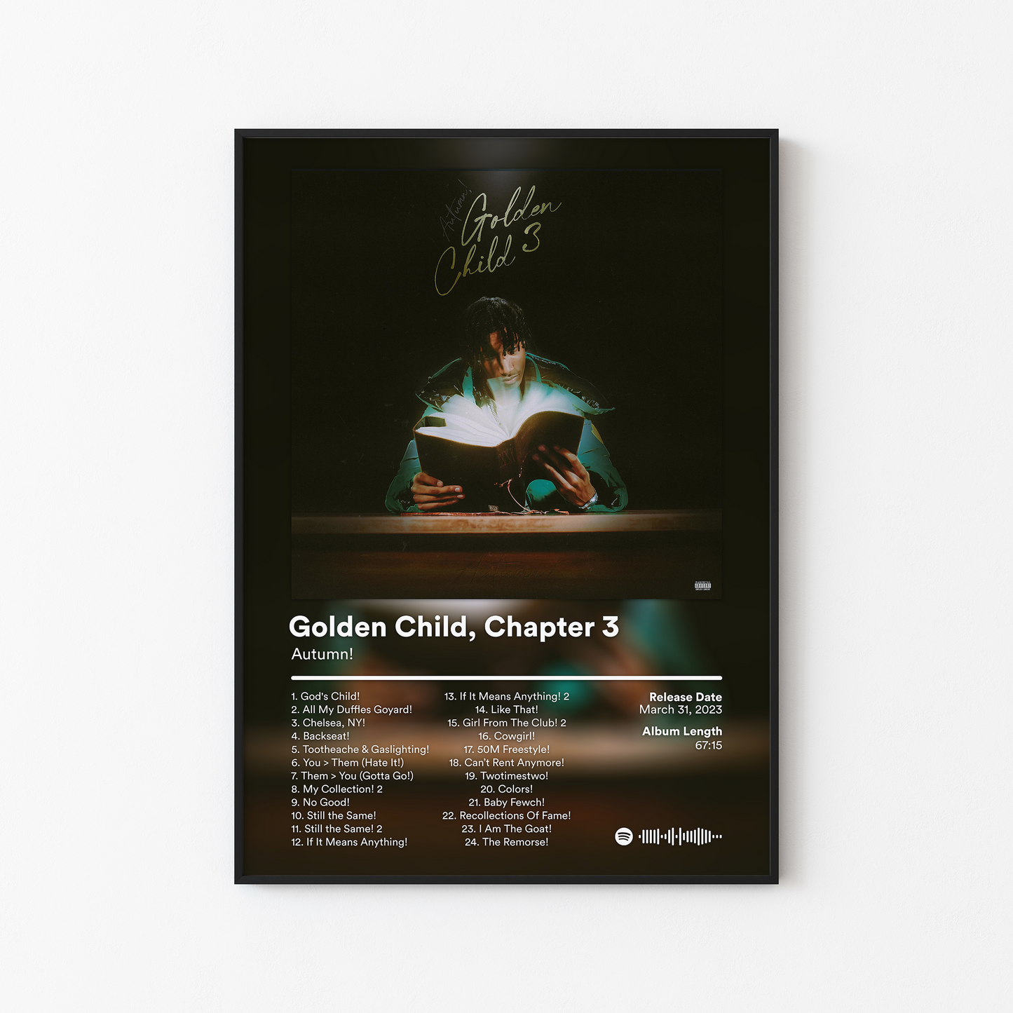 Autumn Golden Child Chapter 3 Album Poster