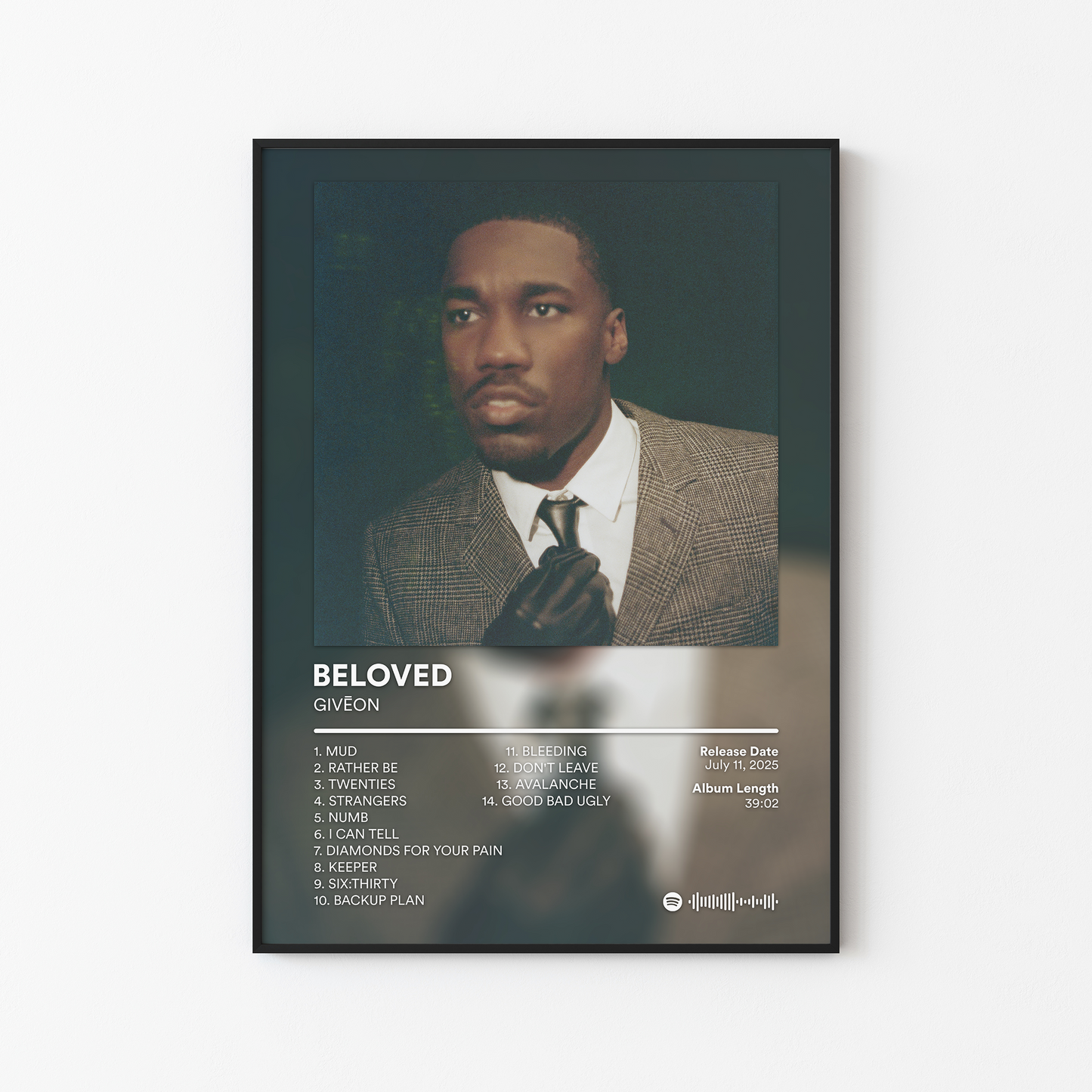 GIVEON BELOVED Album Poster