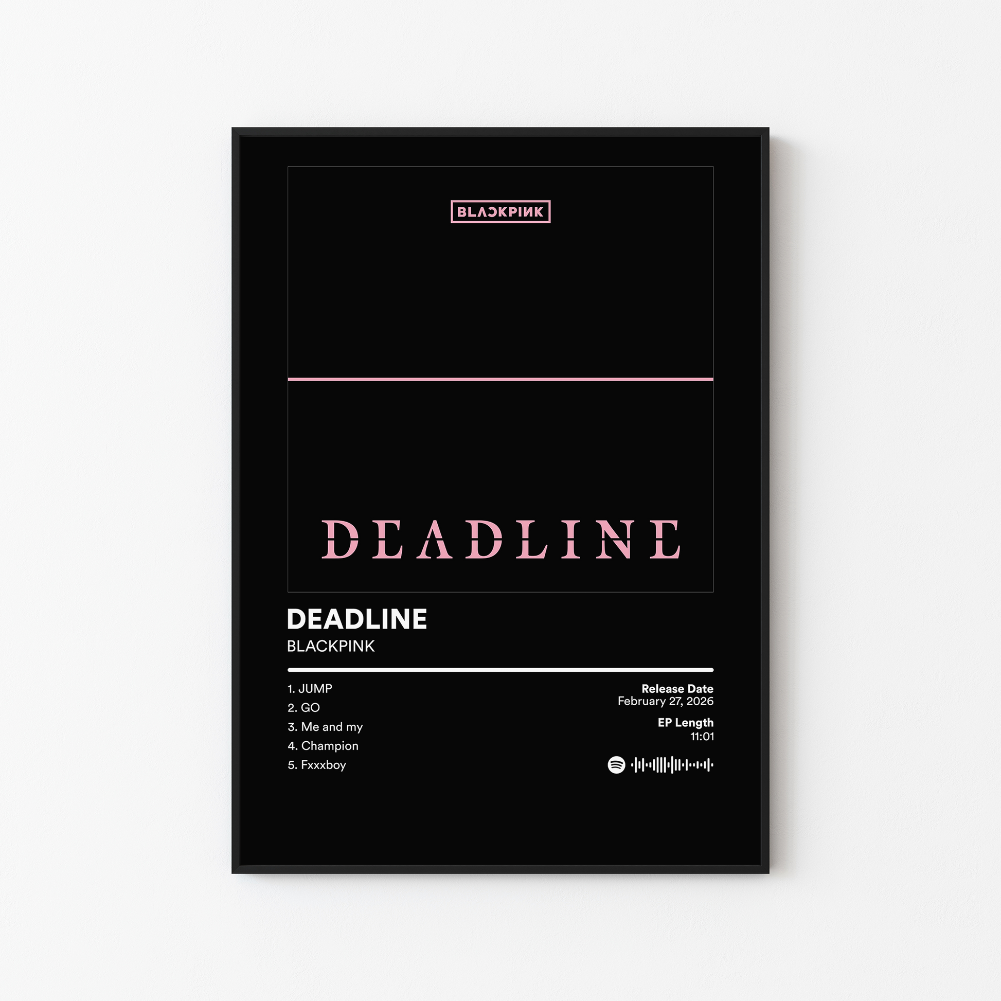 BLACKPINK DEADLINE EP Poster